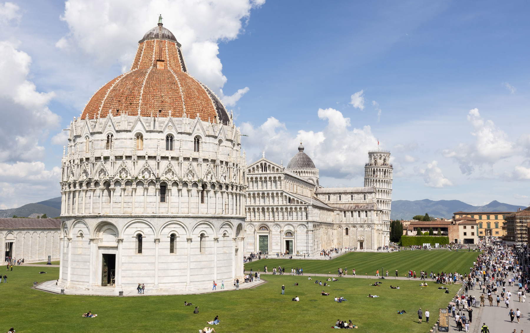 Pise, Piazza dei Miracoli. Photo : Alessandro Pasquali / Projet Danae