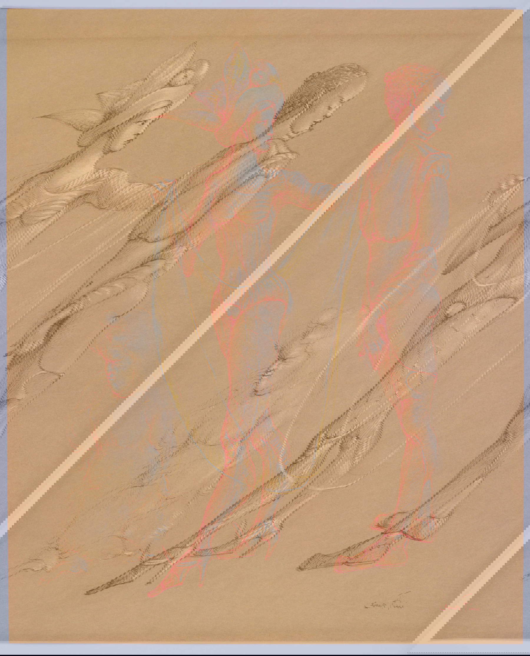 Leonor Fini, Sans titre, extrait des Fruits de la Passion (1980 ; photolithographie, Abano Terme, Museo Villa Bassi Rathgeb, donation de l'ambassadeur Ugo Gabriele de Mohr, inv. 720) &copy; Leonor Fini, par SIAE 2025