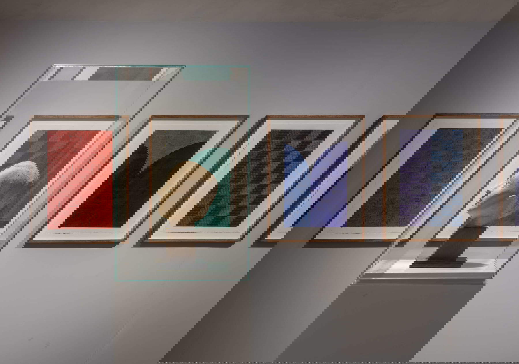 McArthur Binion, Modern ancient brown, solo exhibition, curated by Lorenzo Bruni. Duel, Museo Novecento, Florence, 2020