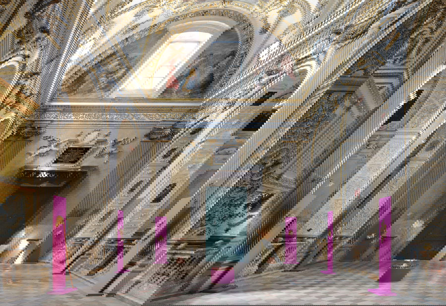 Beyond Color as Taboo, group exhibition, in photo Luigi Ontani. Fano, various venues, 2018