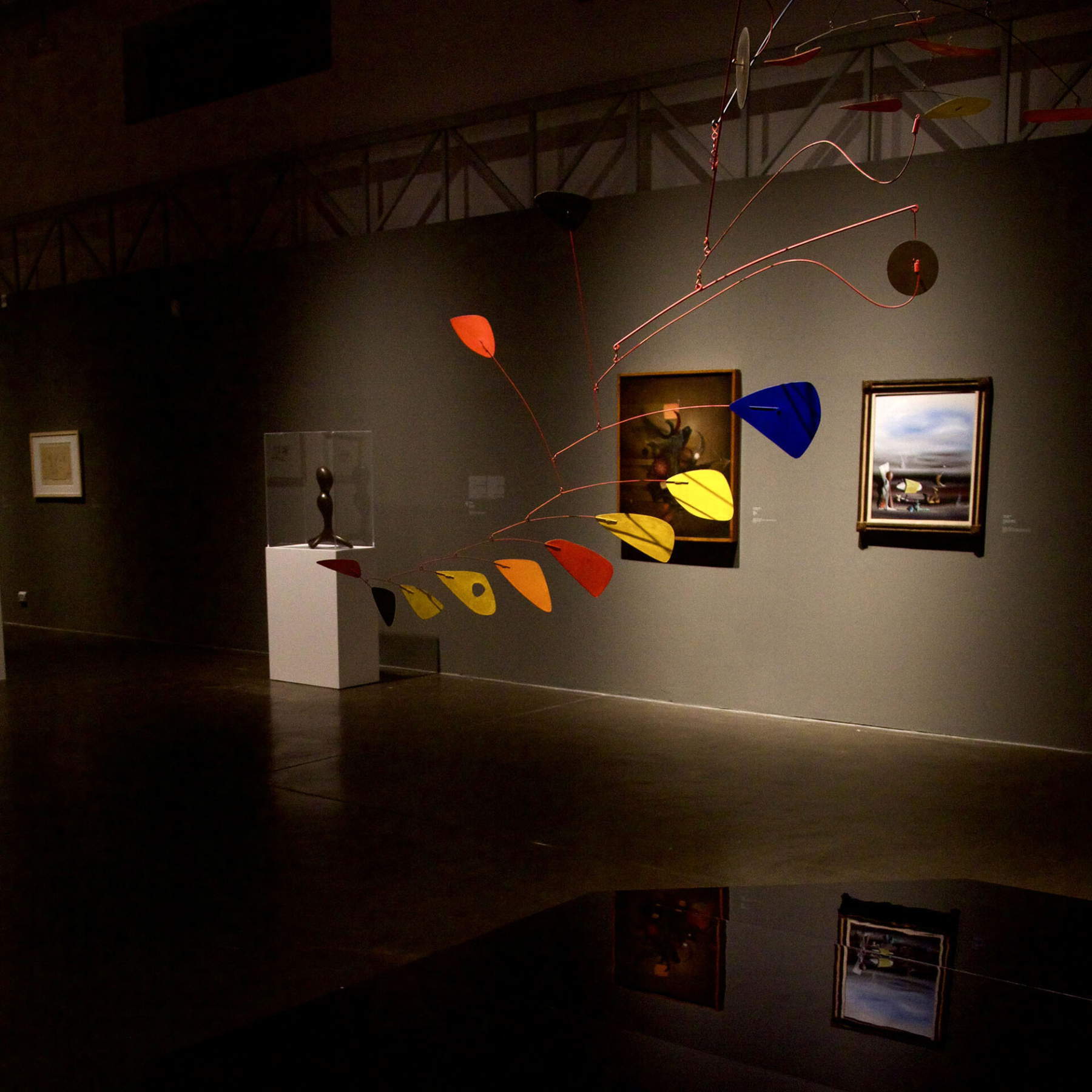 Allestimenti della mostra Kandinsky e l'Italia. Foto: Museo MA*GA