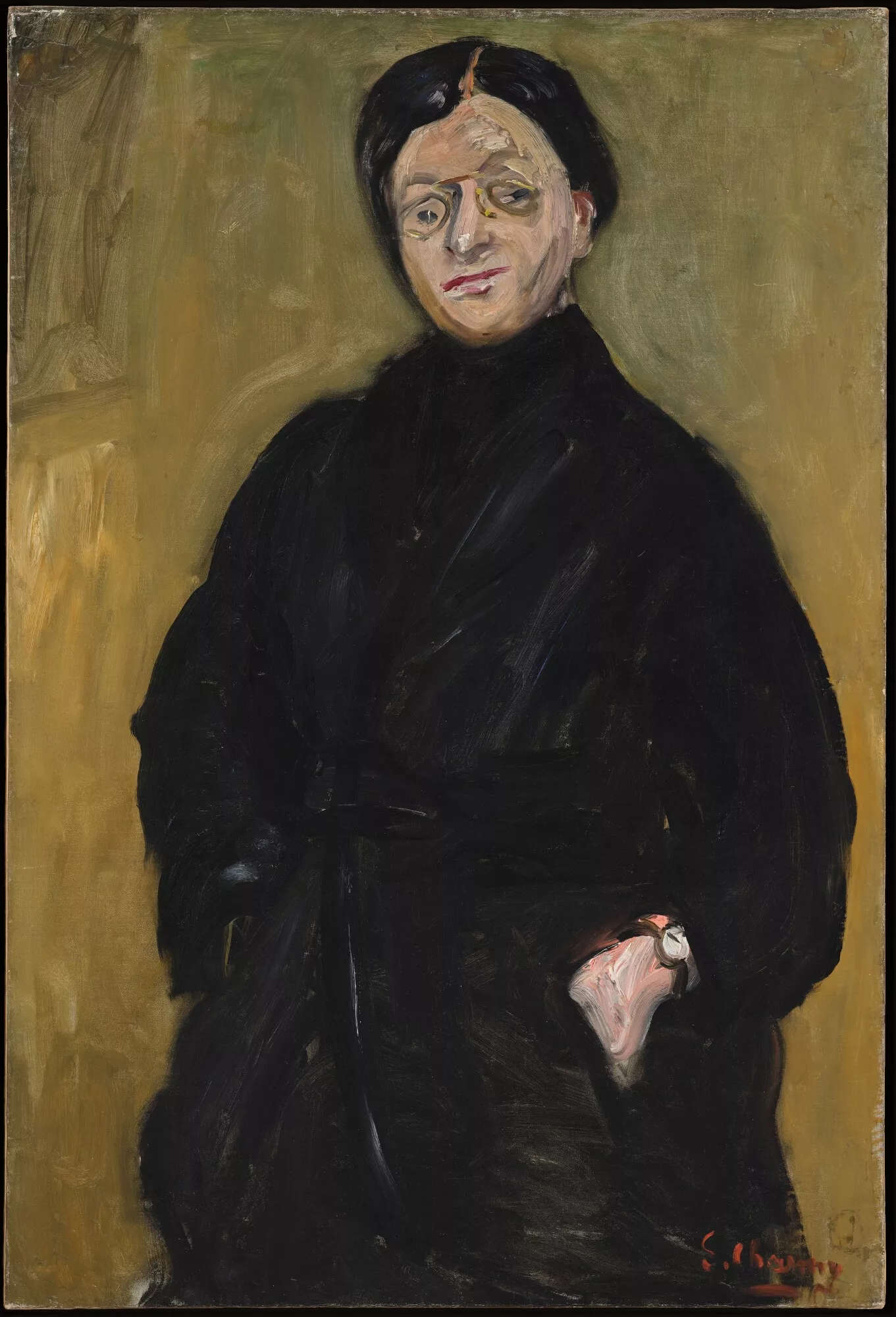 &Eacute;milie Charmy, Portrait de Berthe Weill (1910-1914 ; huile sur toile, 90 &times; 61 cm ; Montr&eacute;al, Mus&eacute;e des beaux-arts de Montr&eacute;al, achat, legs Horsley et Annie Townsend). Photo &copy; MBAM / Julie Ciot &copy; Adagp, Paris, 2025