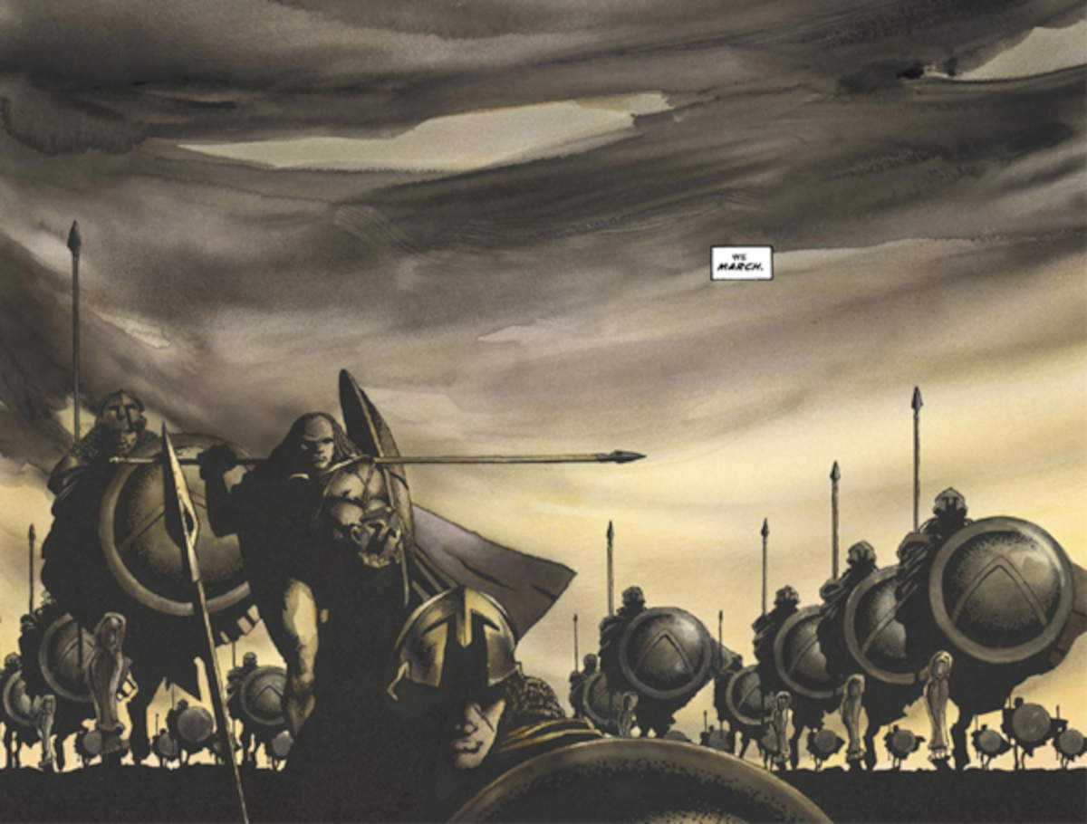 Frank Miller, 300 (1998; Dark Horse Comics) Immagine: &copy;Dark Horse Comics