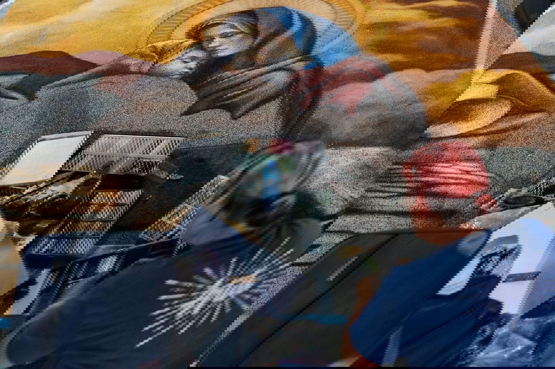 Bilder vom 51. Nationalen Treffen der Madonnari. Foto: Antike Messe der Gnaden