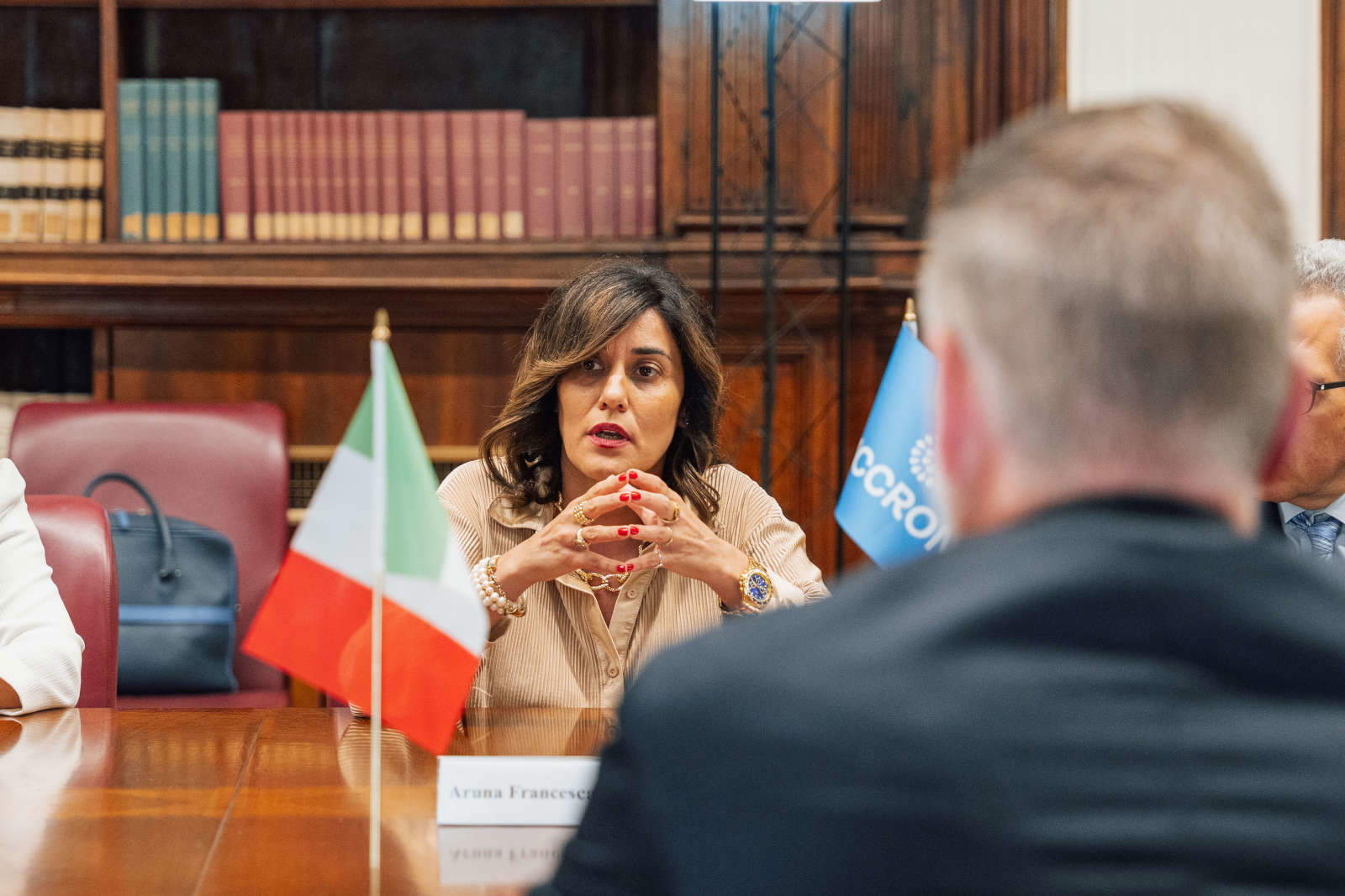 Aruna Francesca Maria Gujral. Foto: Emanuele Antonio Minerva - Agnese Sbaffi &copy; Ministero della Cultura