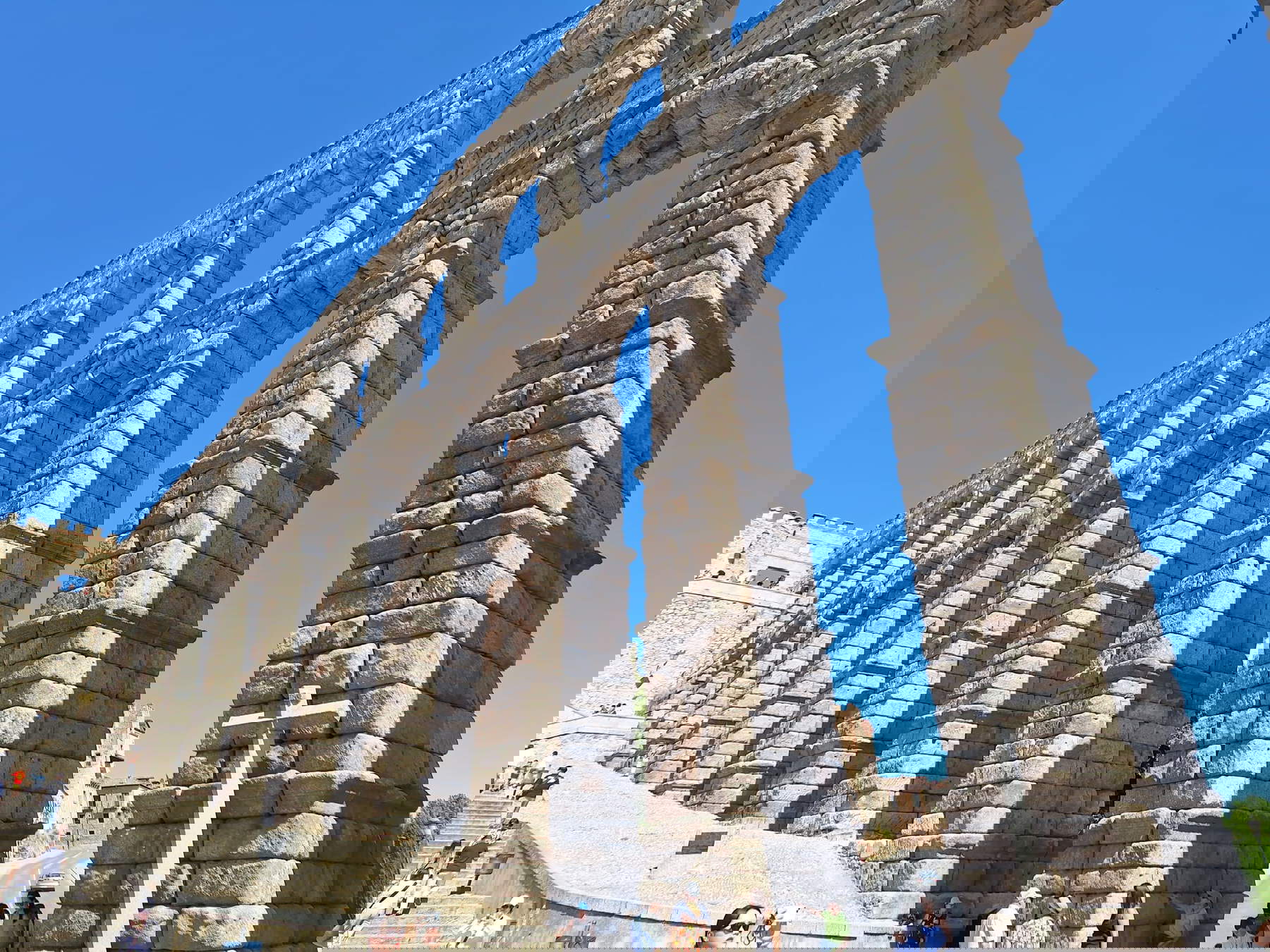 Segovia, l&rsquo;acquedotto Romano. Foto: Finestre sull&rsquo;Arte