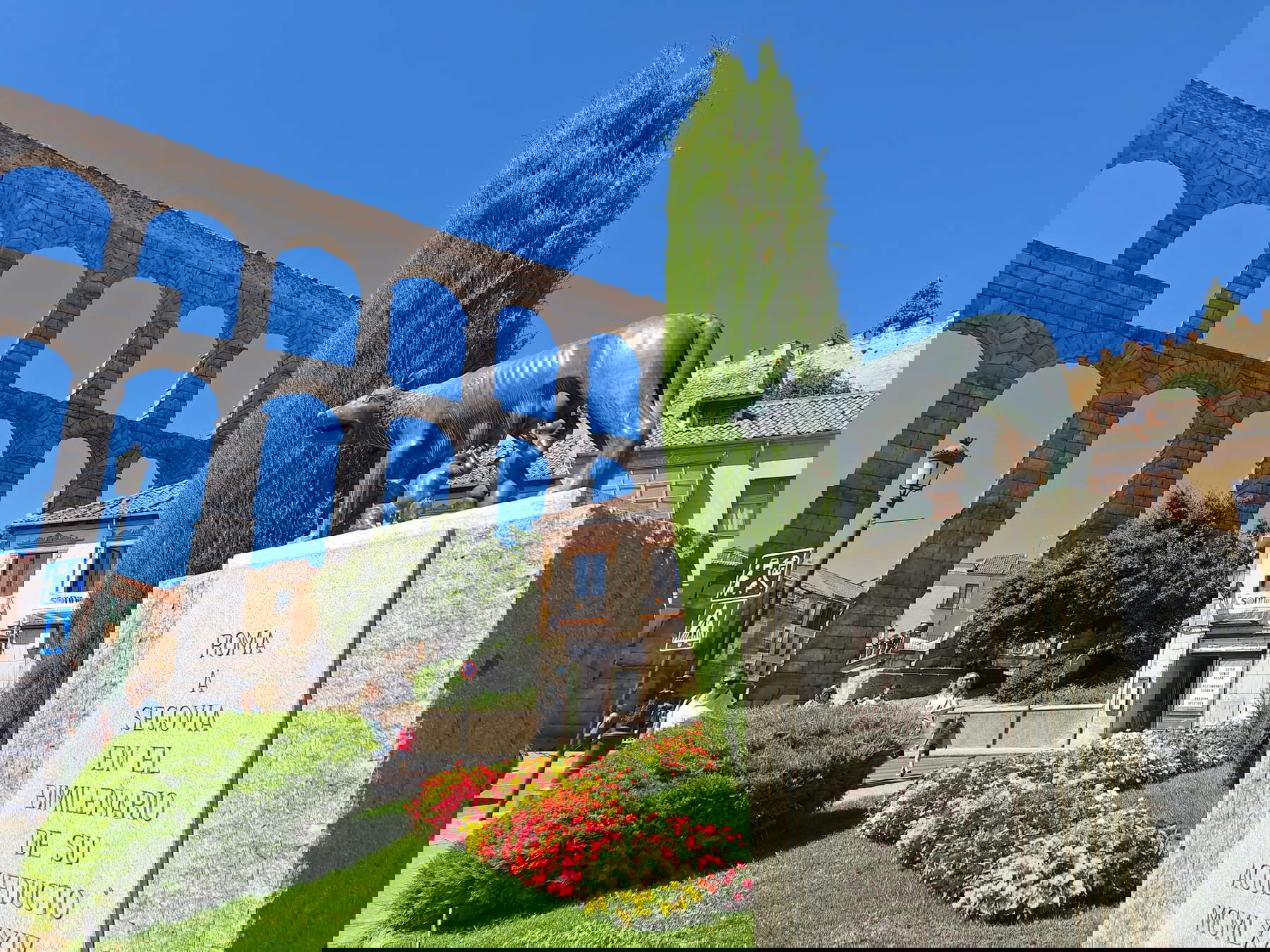 Segovia, l&rsquo;acquedotto Romano. Foto: Finestre sull&rsquo;Arte