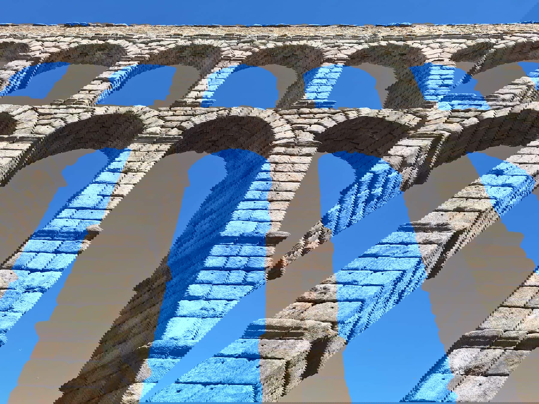 Segovia, l&rsquo;acquedotto Romano. Foto: Finestre sull&rsquo;Arte