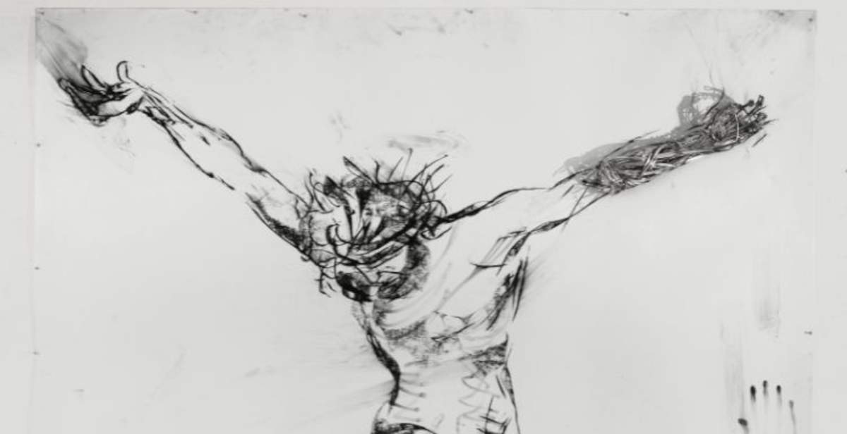 Adel Abdessemed in Rom, ein Frühling zwischen Zeichnung, Politik und Symbolen