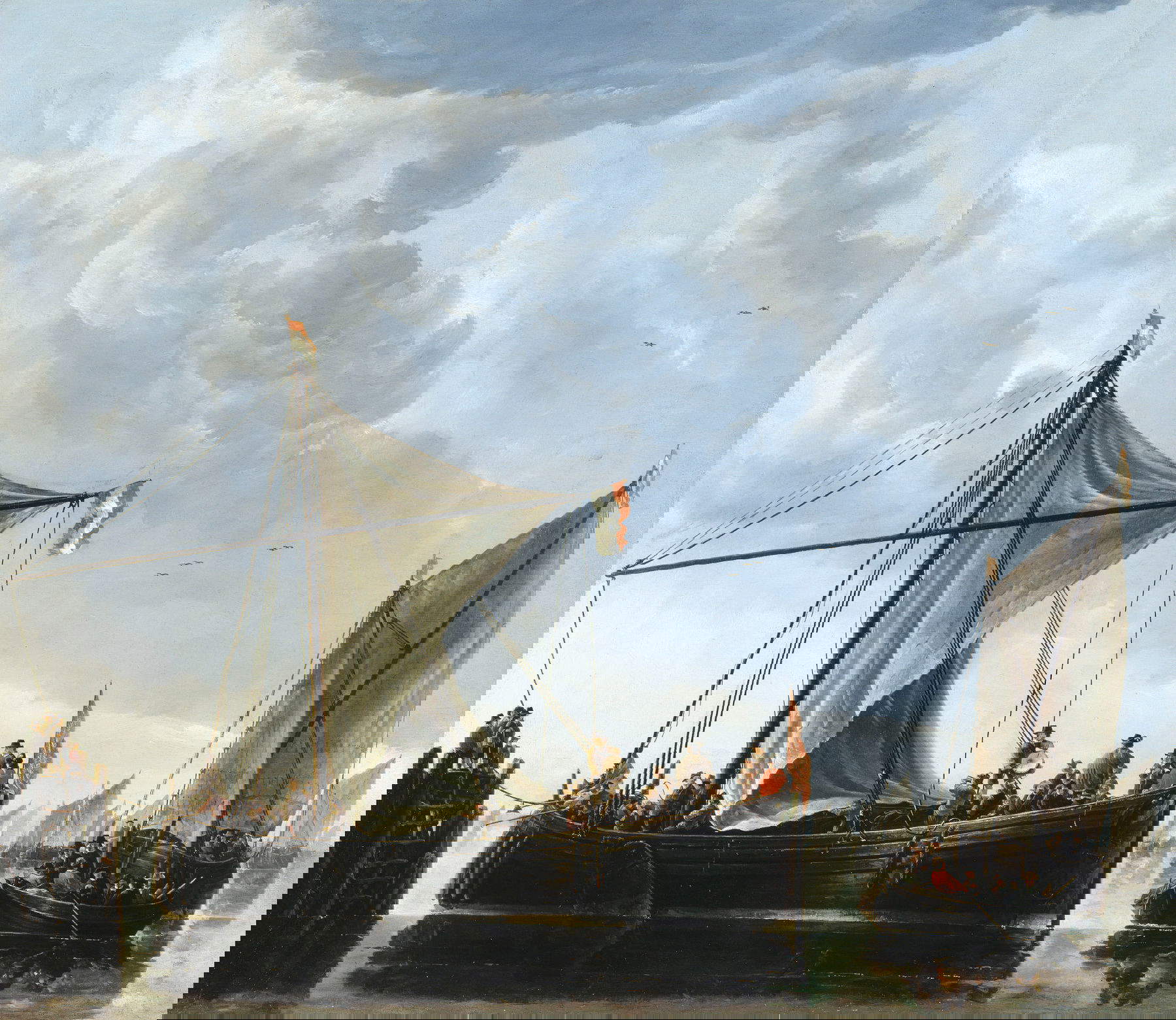 Aelbert Cuyp, Passagierschiff (ca. 1650)