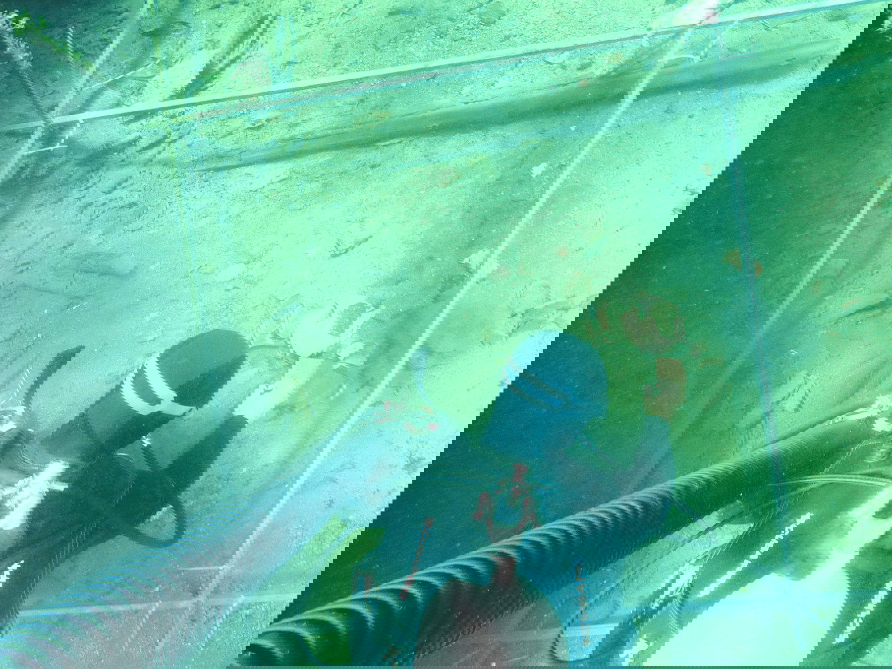 Aenaria, fouille de l'épave