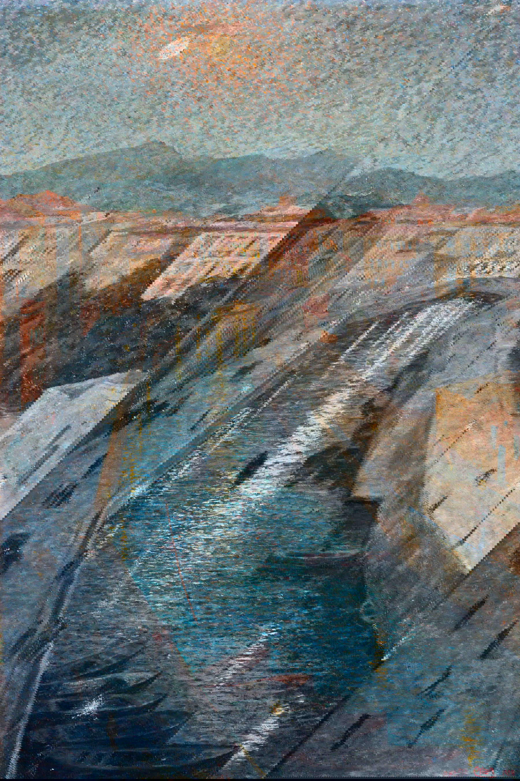 Alberto Calza Bini, Le Fosso Reale de Livourne (1908)