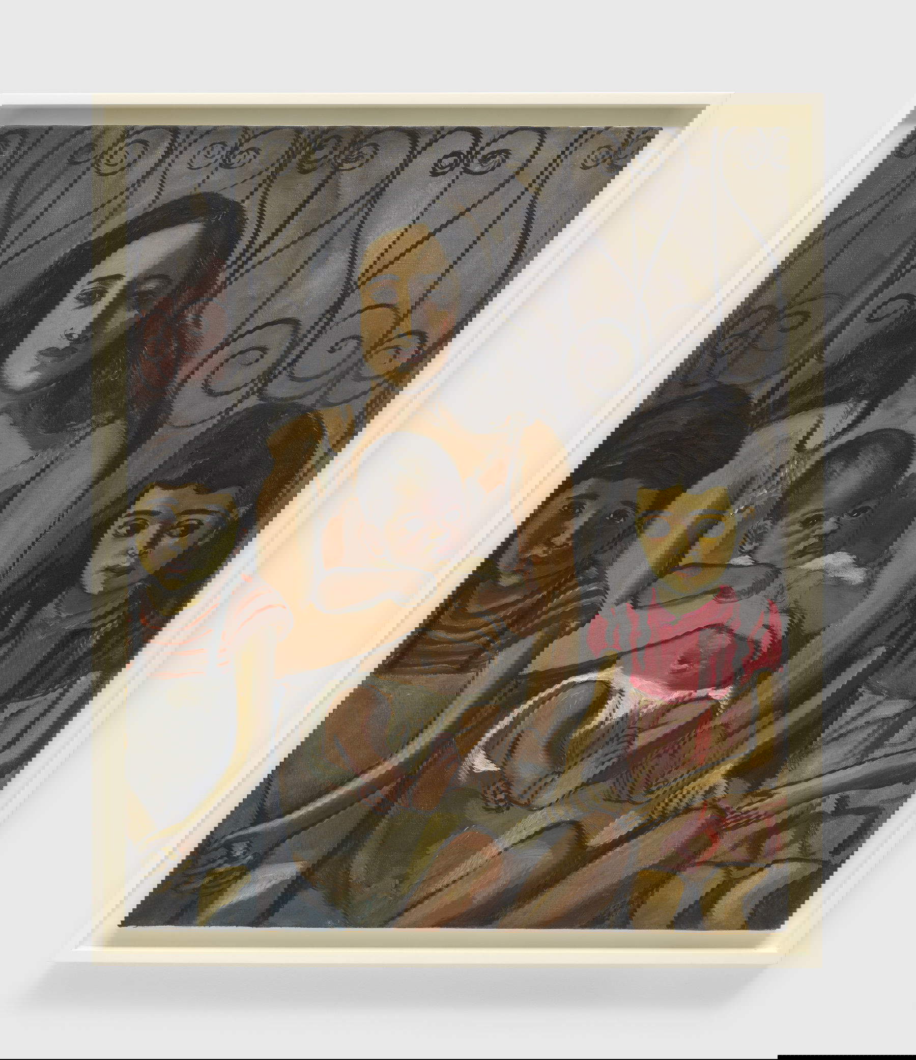 Alice Neel, The Spanish Family (1943; Olio su tela, 86,4 &times; 71,1 cm)