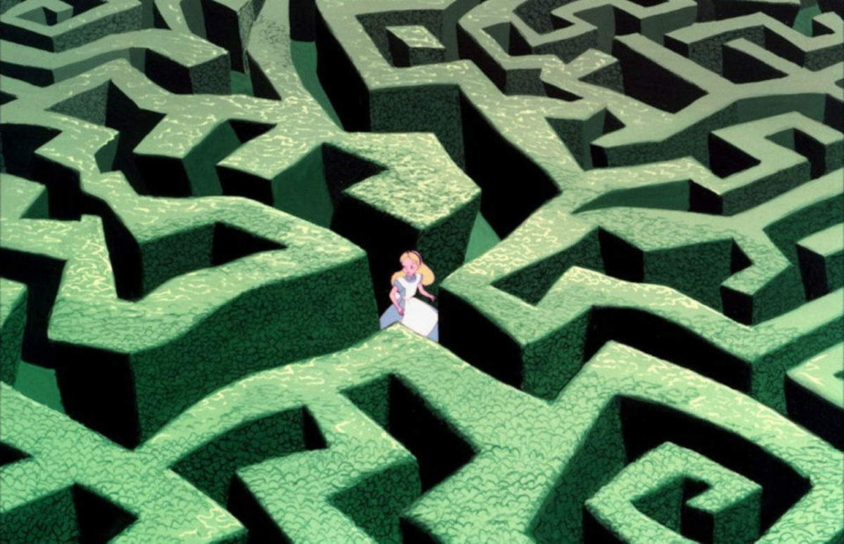 Bild aus Alice im Wunderland, Disney-Zeichentrickfilm