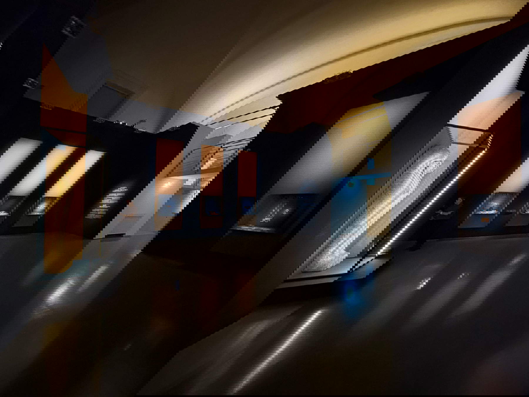 Planos de la exposición. Foto: Finestre Sull'Arte