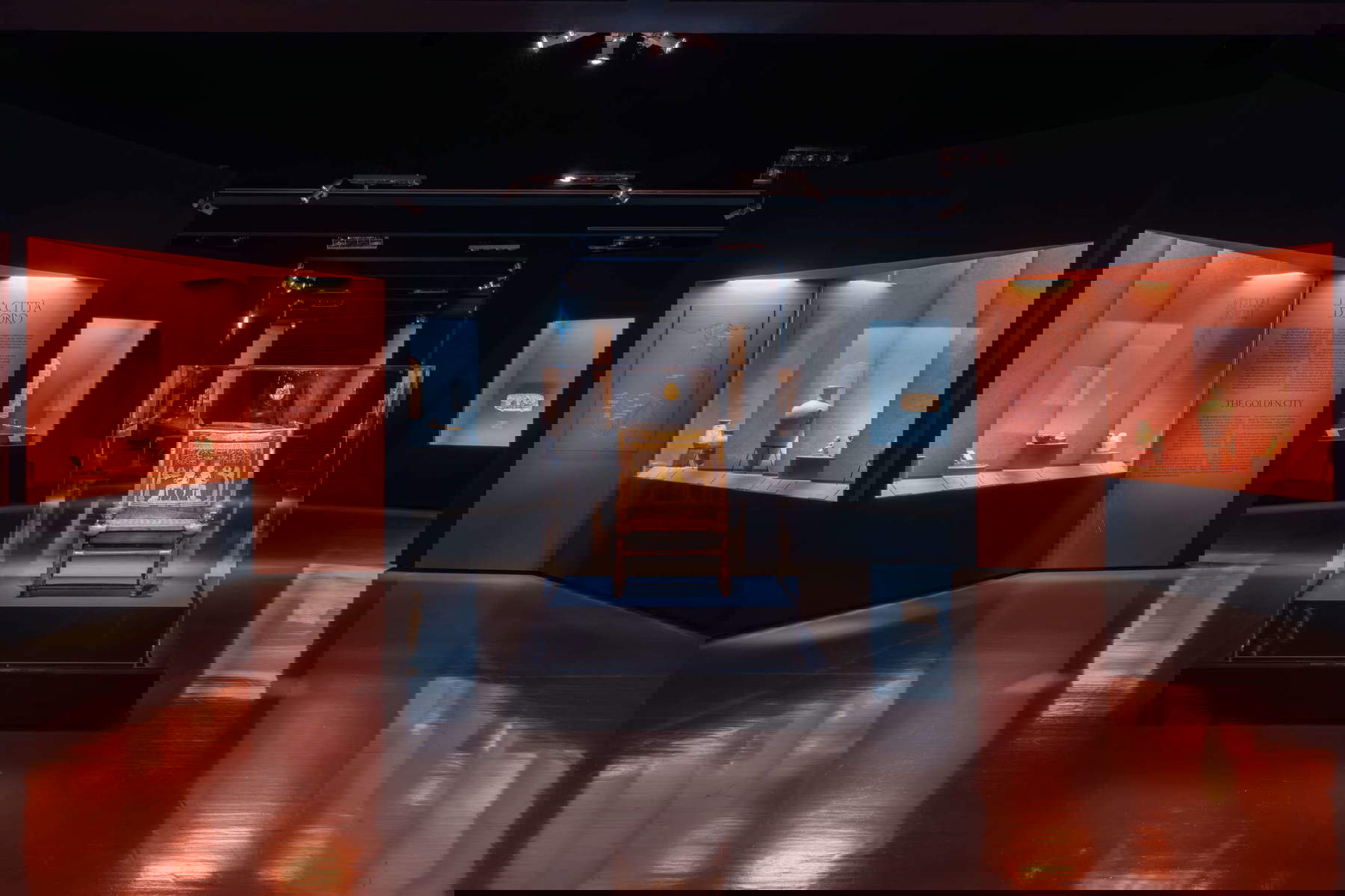 Planos de la exposición. Foto: Finestre Sull'Arte