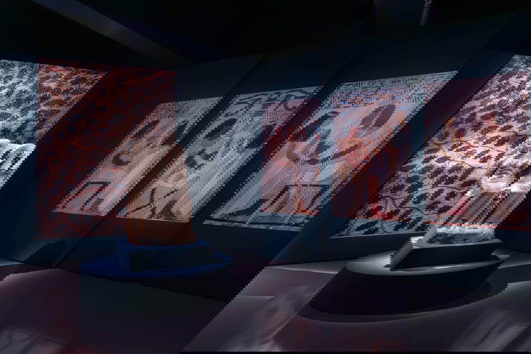 Montaje de la exposición. Fotos: Monkeys Video Lab