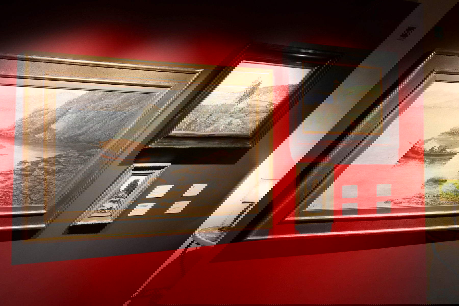 View of the exhibition Carlo Adolfo Schlatter. Artist of the Spirit at the Medici Riccardi Palace in Florence. Photo: &copy;Antonello Serino - Metropolitan City of Florence