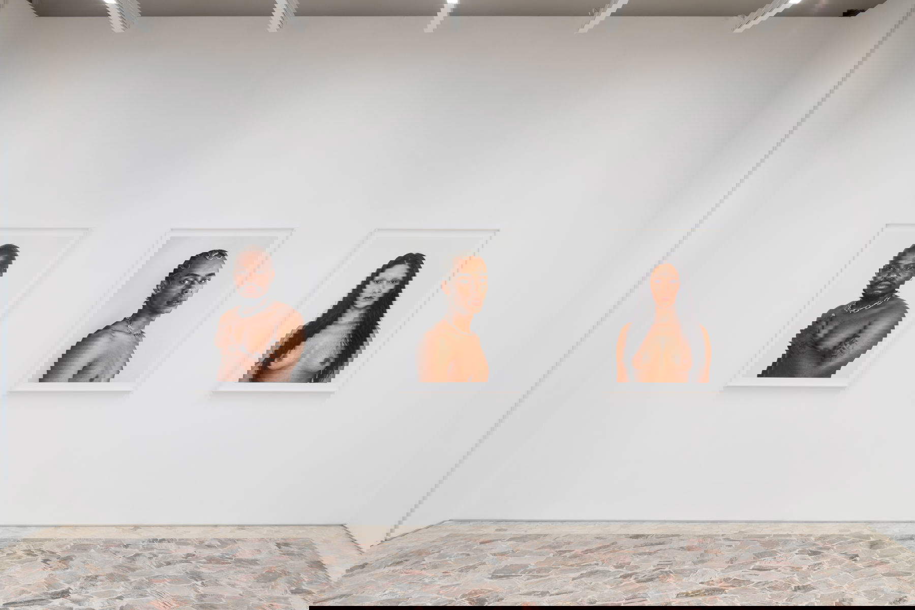 Ansicht des Ausstellungslayouts von Pieter Hugo, Affinities / Affinitäten. Foto: &copy;Giovanni Canova