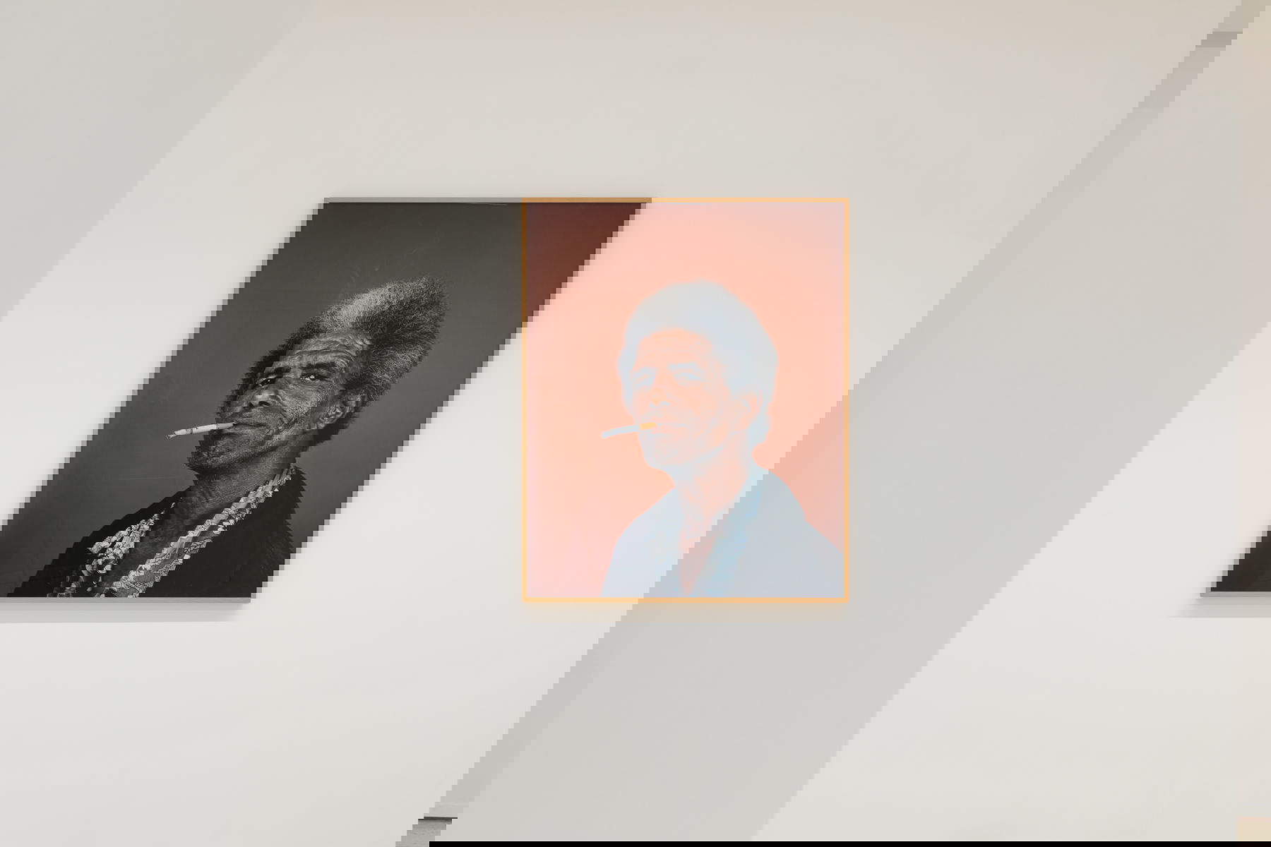 Ansicht des Ausstellungslayouts von Pieter Hugo, Affinities / Affinitäten. Foto: &copy;Giovanni Canova