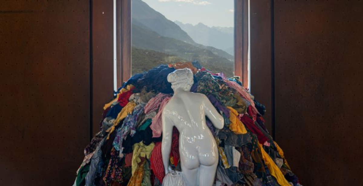 Michelangelo Pistoletto bringt Nachhaltigkeit ins Castello Gamba im Aostatal