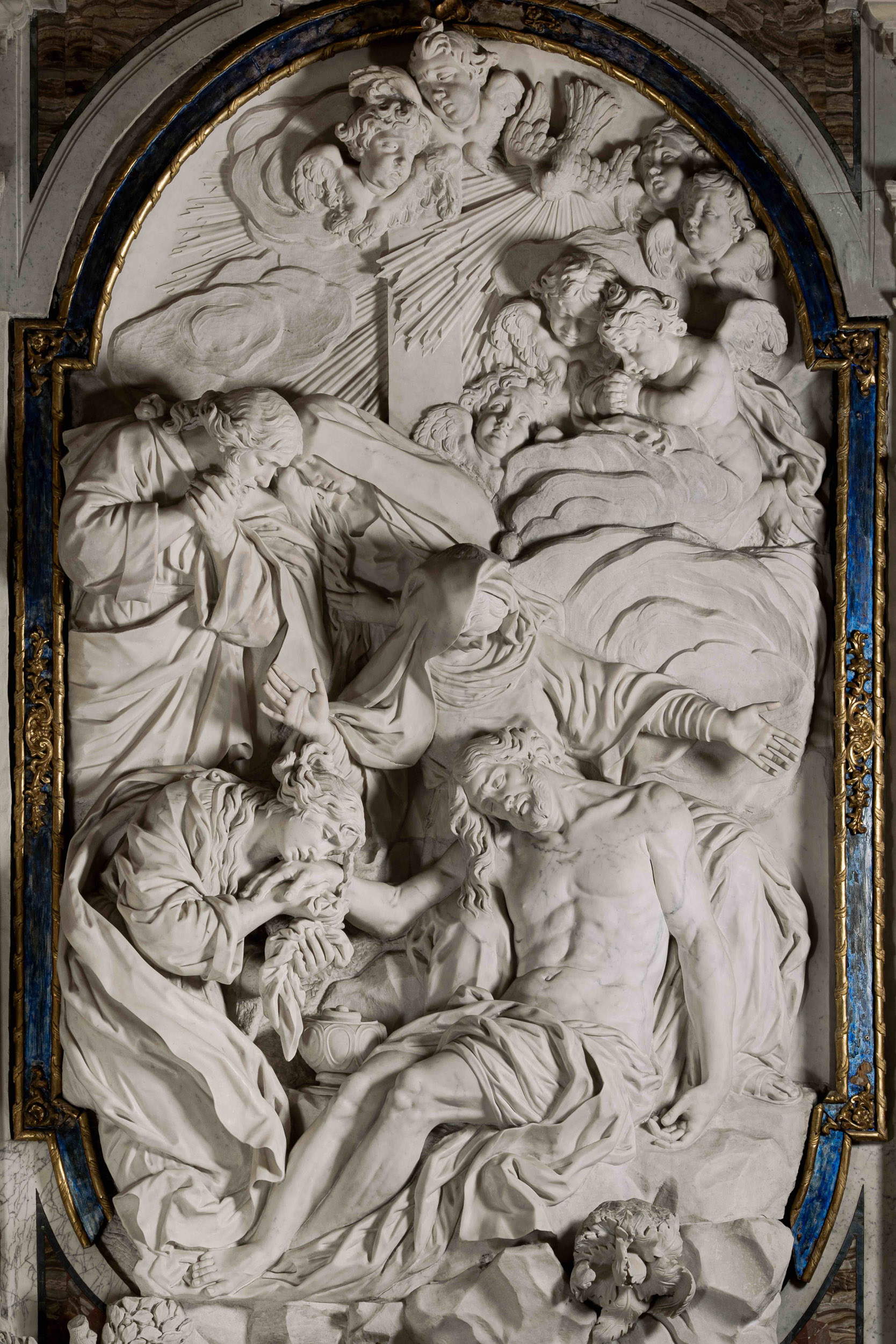 Altare Maggiore nella Cappella Sansevero. Foto: Raffaele Aquilante e Alessandro Scarano - Museo Cappella Sansevero