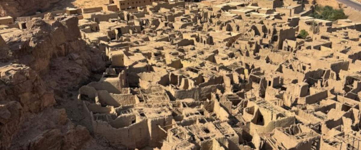 Un equipo de arqueólogos pompeyanos restaura una ciudad saudí abandonada en los años ochenta