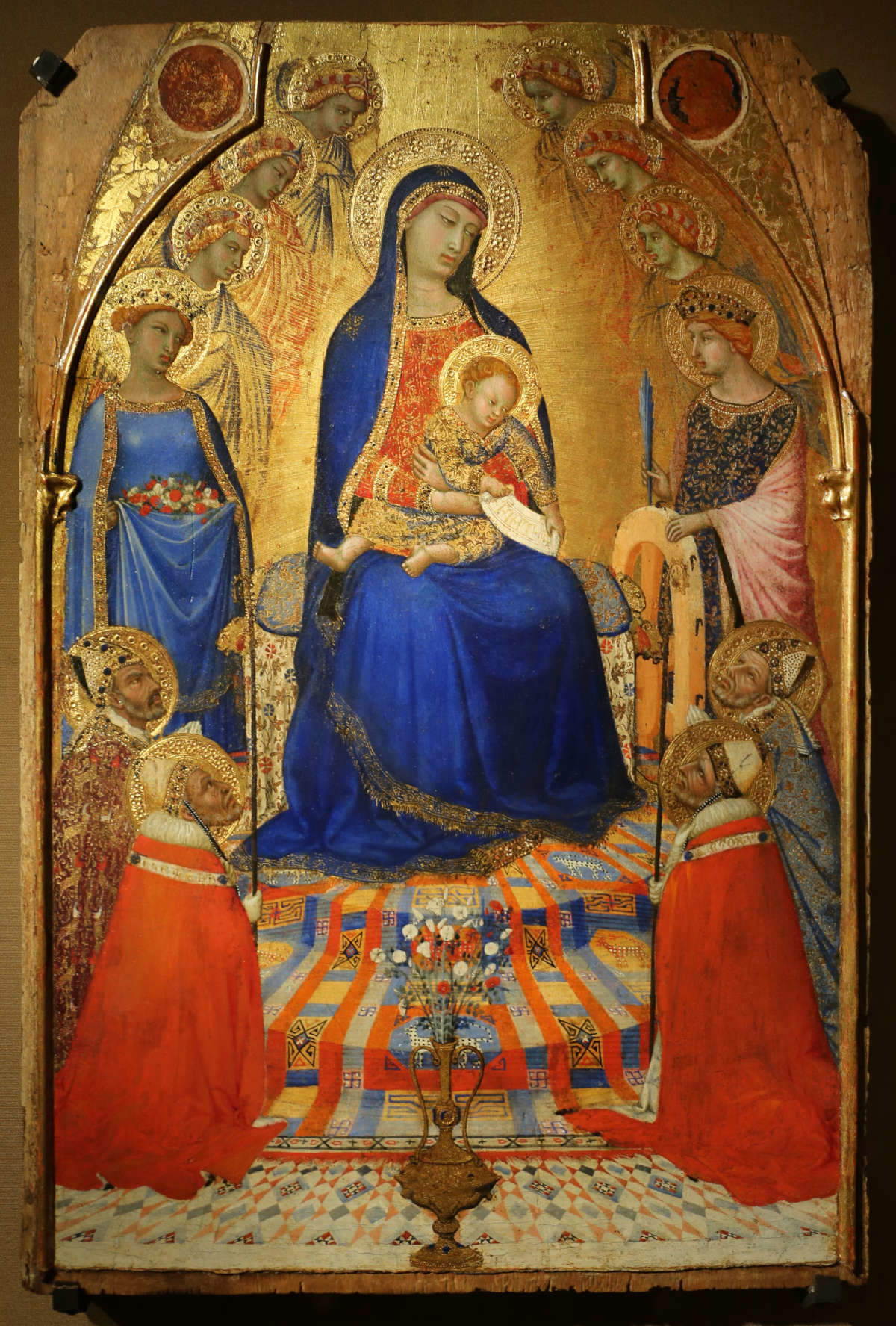 Ambrogio Lorenzetti, Madonna mit Kind (Siena, Pinacoteca Nazionale). Foto: Francesco Bini Ambrogio Lorenzetti, Madonna mit Kind (Siena, Pinacoteca Nazionale). Foto: Francesco Bini