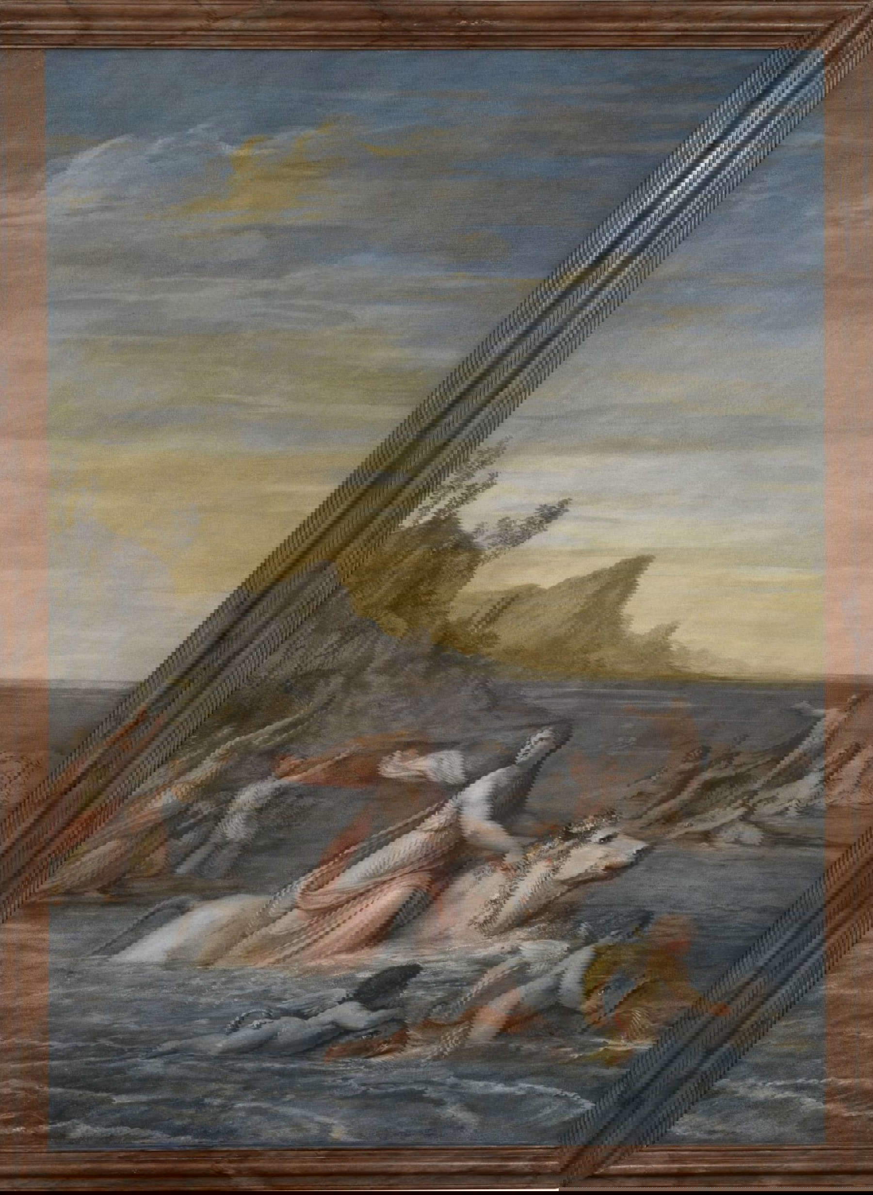 Andrea Appiani, Vergewaltigung von Europa (1782-1785; Tempera auf Leinwand, 199,5 x 140,3 cm; Rom, Galerie W. Apolloni) &copy; Galerie W. Apolloni