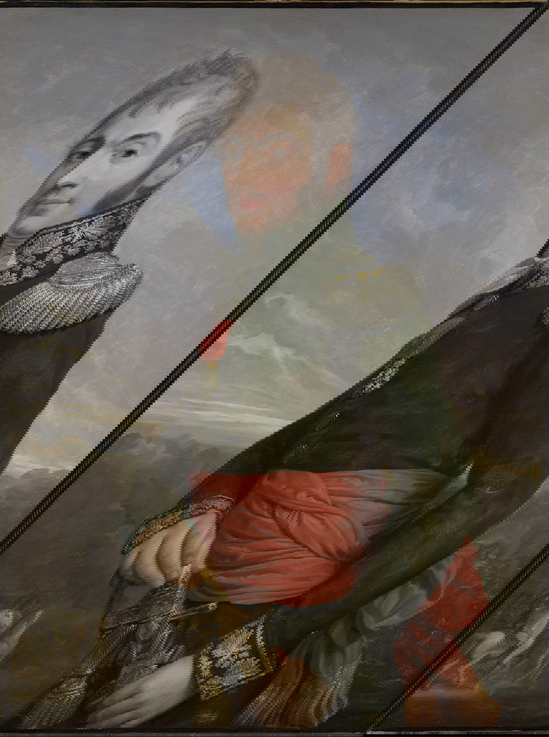 Andrea Appiani, Ritratto di Alessandro Trivulzio ministro della Guerra (1802-1804; olio su tela; Milano, Fondazione Trivulzio)