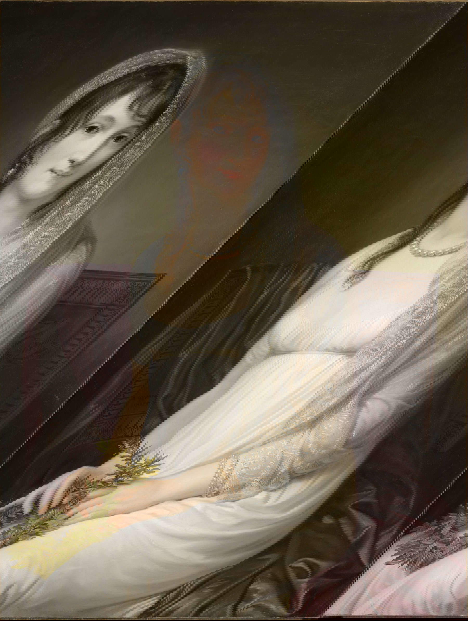 Andrea Appiani, Porträt von Francesca Ghirardi Lecchi (1803; Öl auf Leinwand, 97,5 x 72,5 cm; Mailand, Fondazione Trivulzio) &copy; Fondazione Trivulzio, Mailand