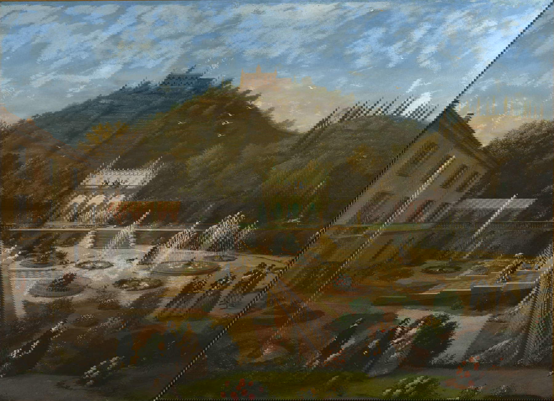 La peinture avant restauration