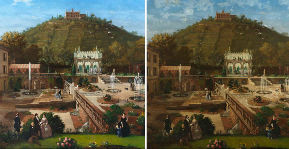 Cómo renace una obra maestra: el Jardín de Villa Richiedei de Angelo Inganni