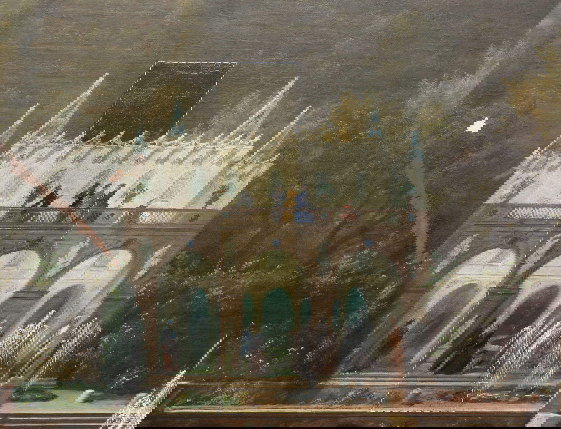 Restauration : cheville avec niveau de saleté