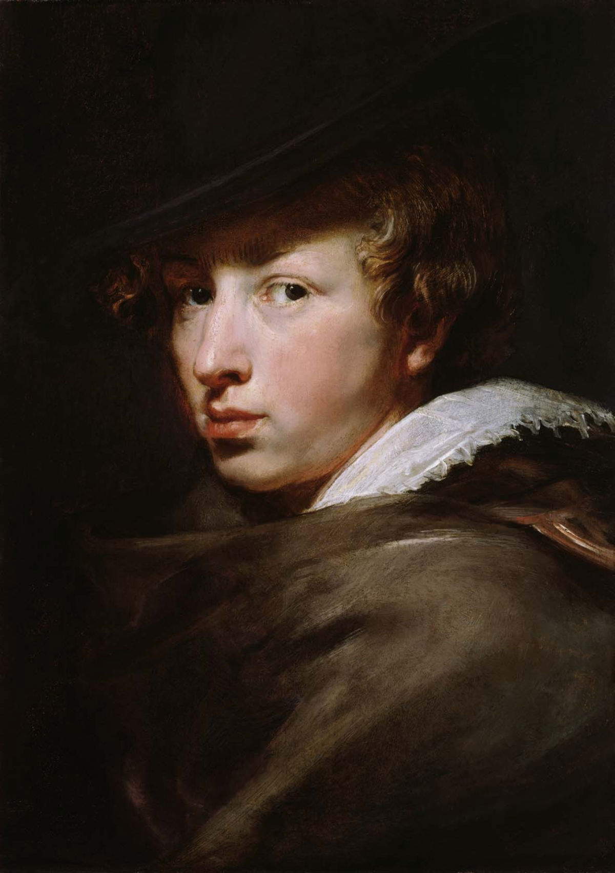 Antoon van Dyck, Autoritratto (Citt&agrave; di Antwerp, RH.S.216, Rubenshuis)