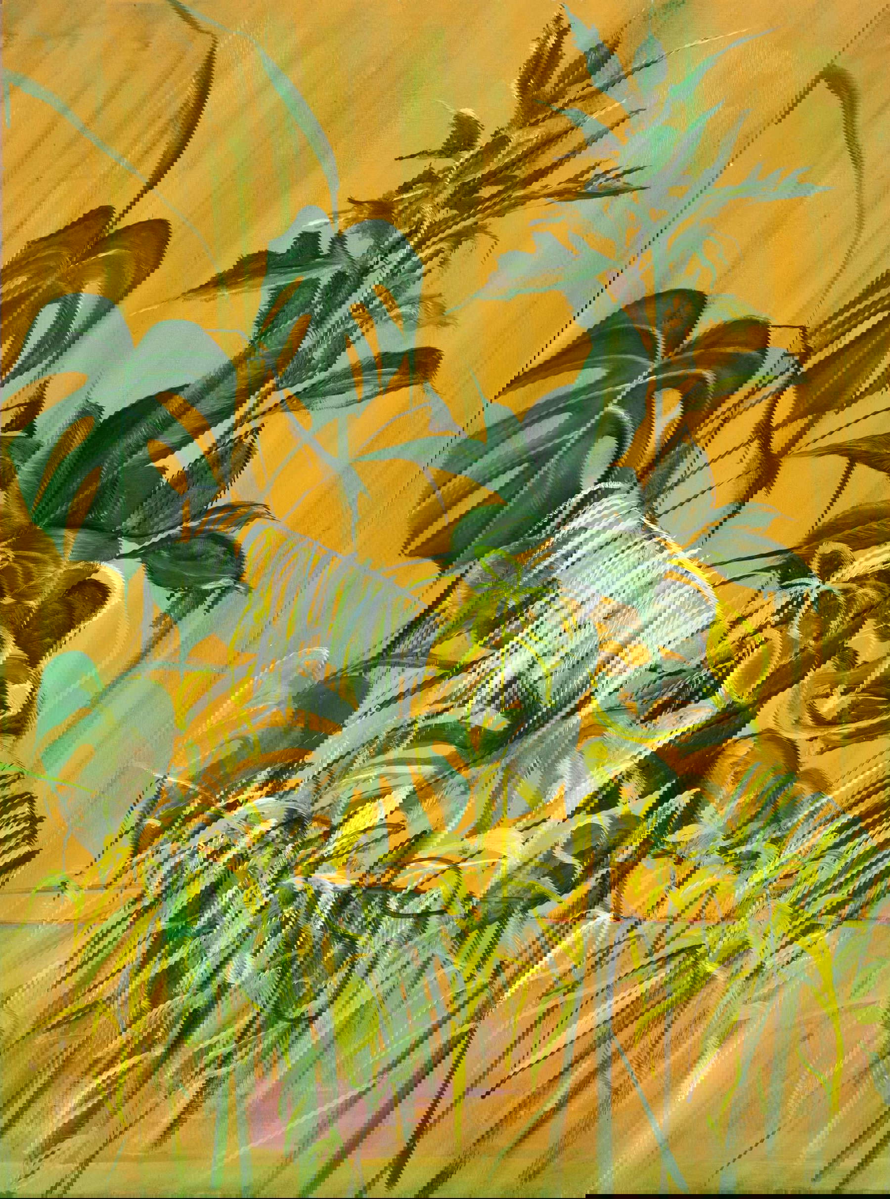 Antonio Bardino, Composition (2020 ; huile sur toile, 70 x 50 cm) Antonio Bardino, Composition (2020 ; huile sur toile, 70 x 50 cm)