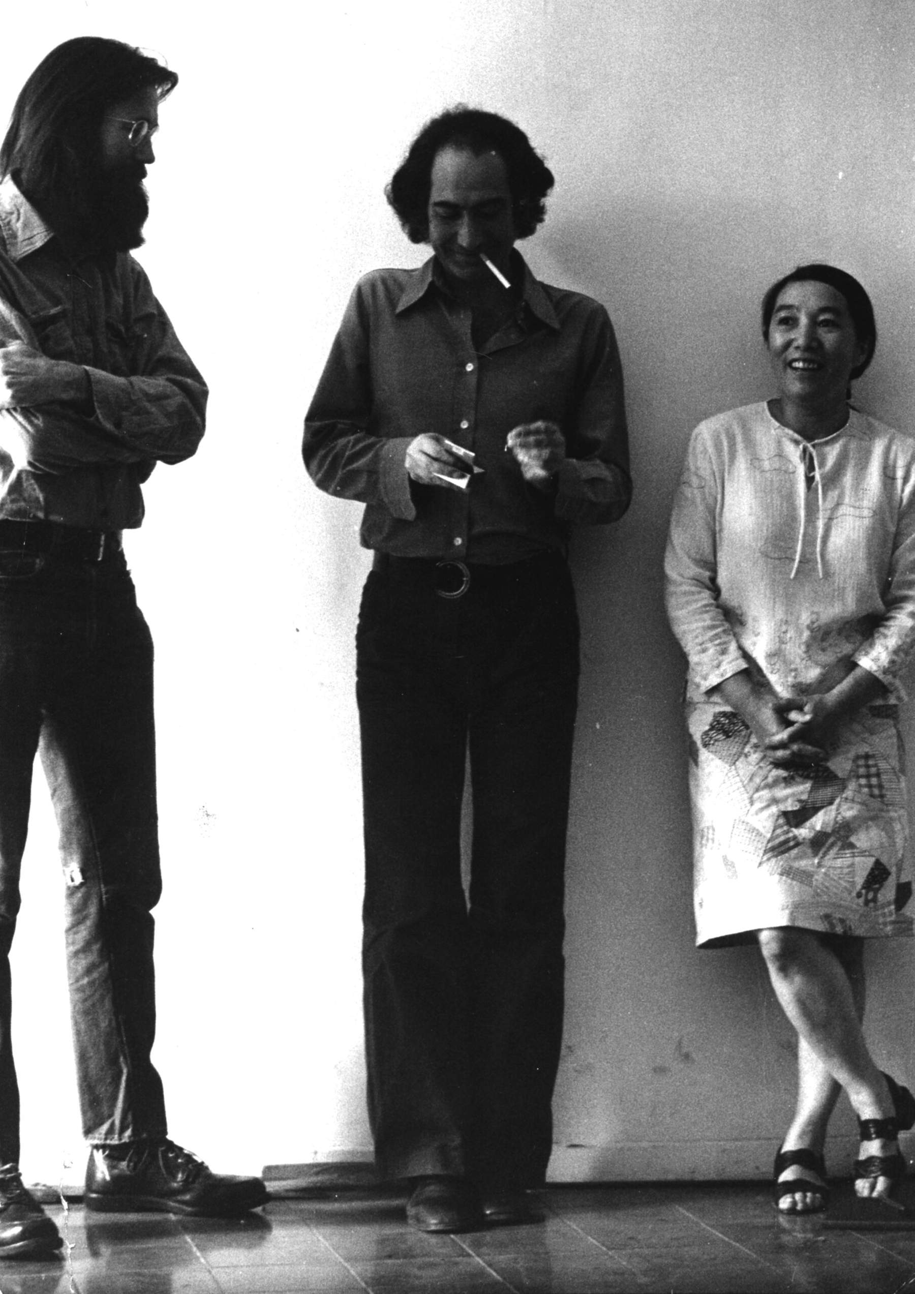 Geoffrey Hendricks, Antonio D'Agostino, Saitō Takako, 1973