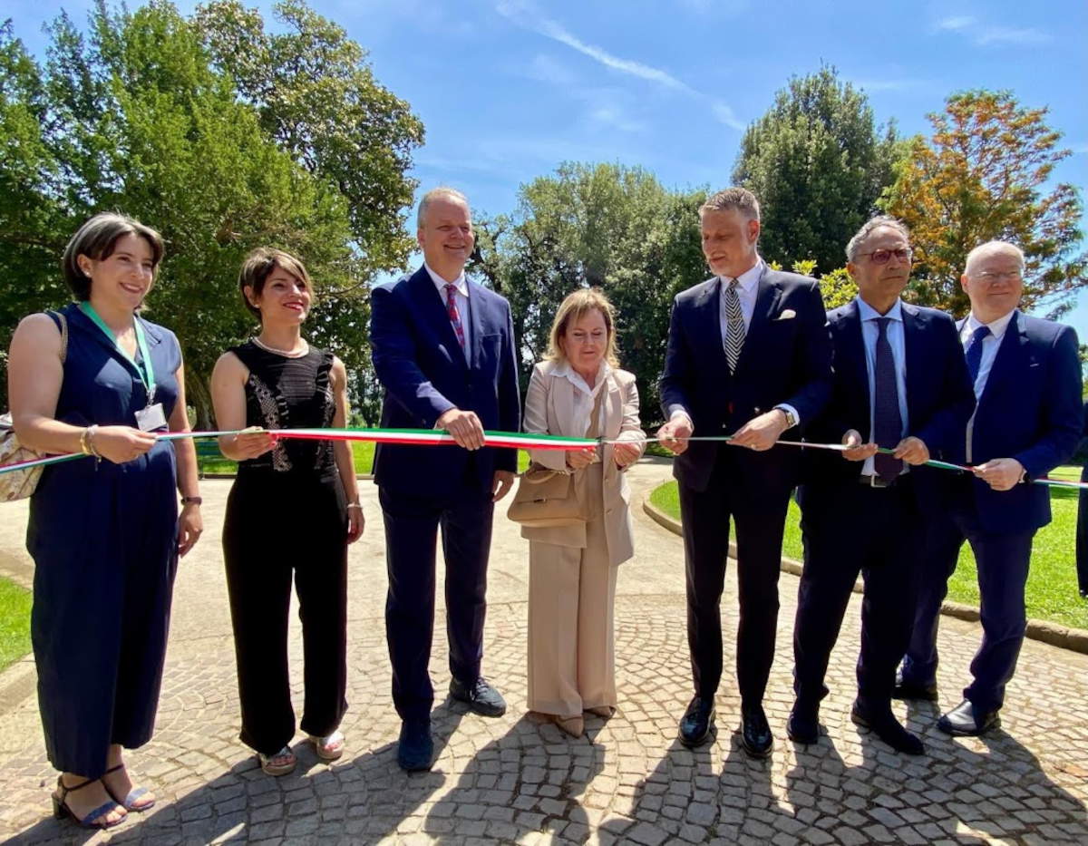 Taglio del nastro per la riapertura del Giardino dei Principi a Capodimonte