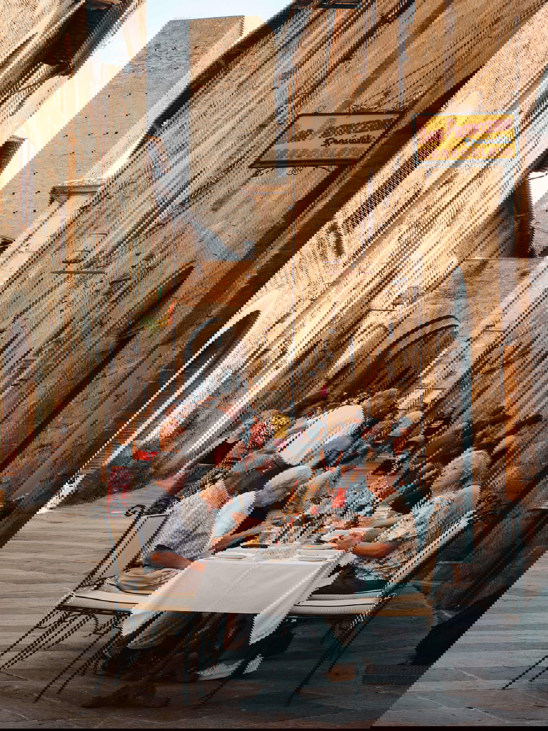 On the streets of Arezzo. Photo: Bjorn Agerbeek