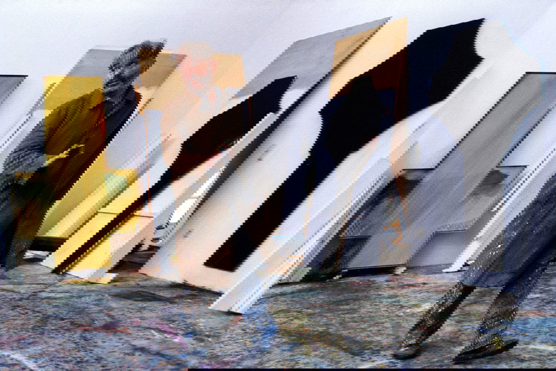 Arnulf Rainer, Star Seeker (1994 ; film de Herbert Br&ouml;dl). Photo : Wikimedia Commons - Oberau