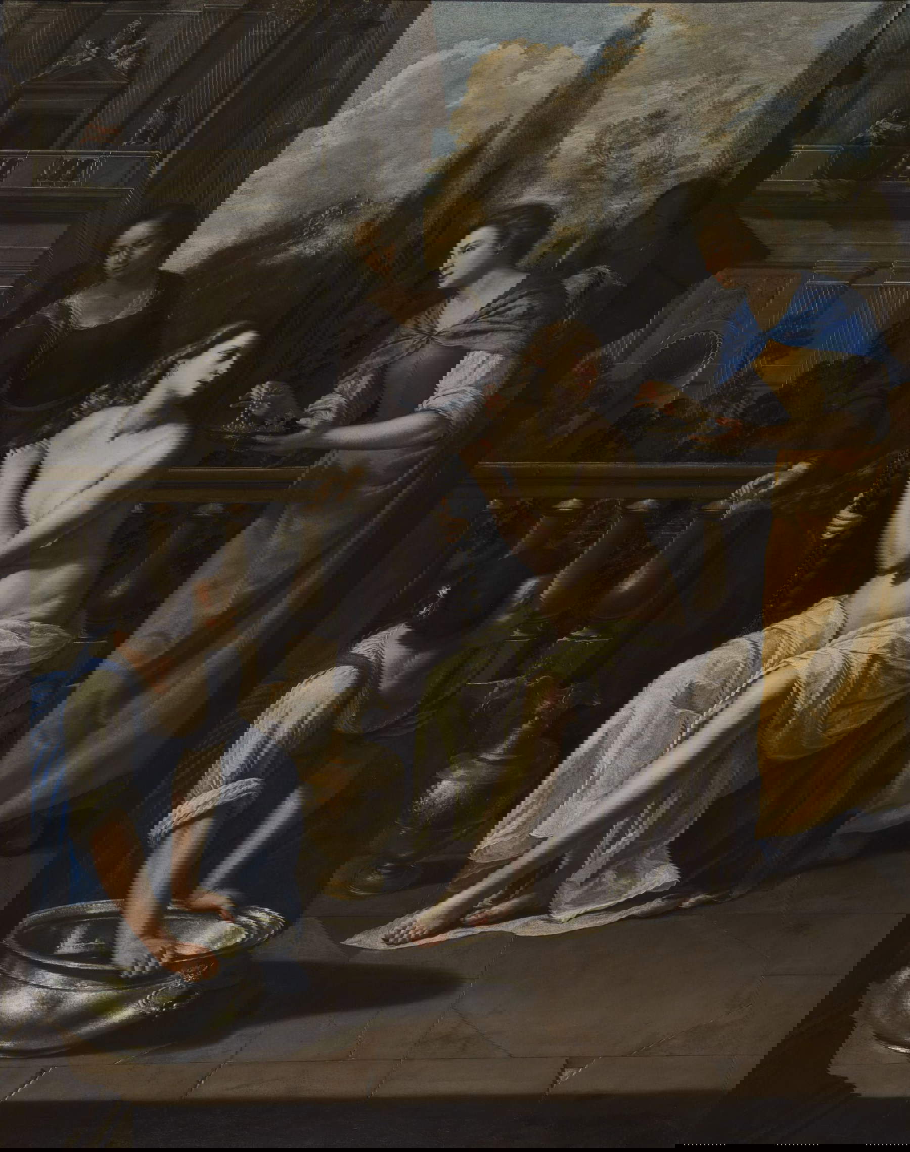 Artemisia Gentileschi, Bathsheba (um 1636-1637; Öl auf Leinwand; Columbus, Columbus Museum of Art)