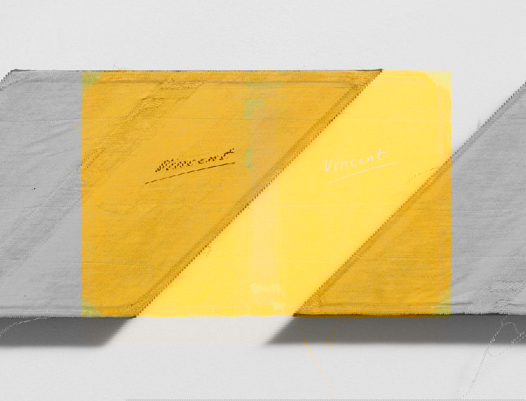 Asger Dybvad Larsen, Ohne Titel (Van Gogh-Titel) (2025; Leinwand, 24 x 36 cm). Mit freundlicher Genehmigung von Rolando Anselmi, Rom