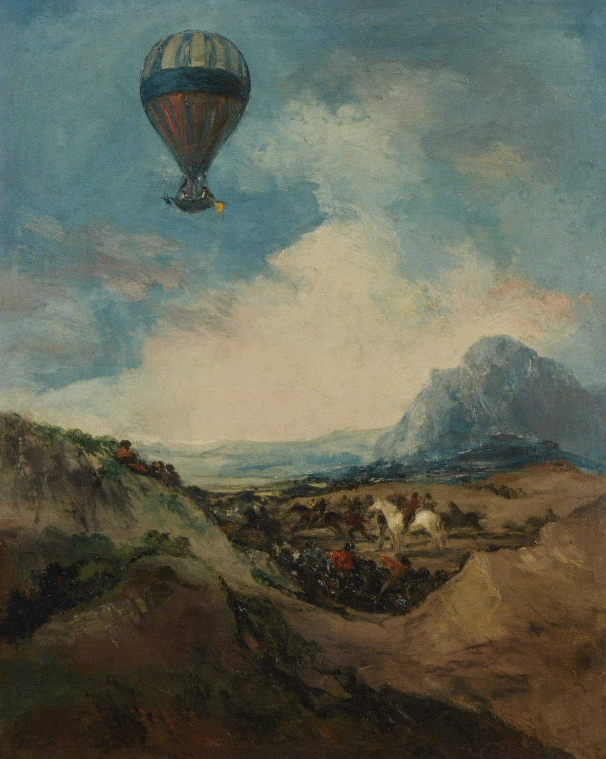 From Francisco Goya's atelier, Le Ballon (The Balloon) (ca. 1816-1824; Agen, Mus&eacute;e des Beaux-Arts, Agen) Photo: Alban Gilbert