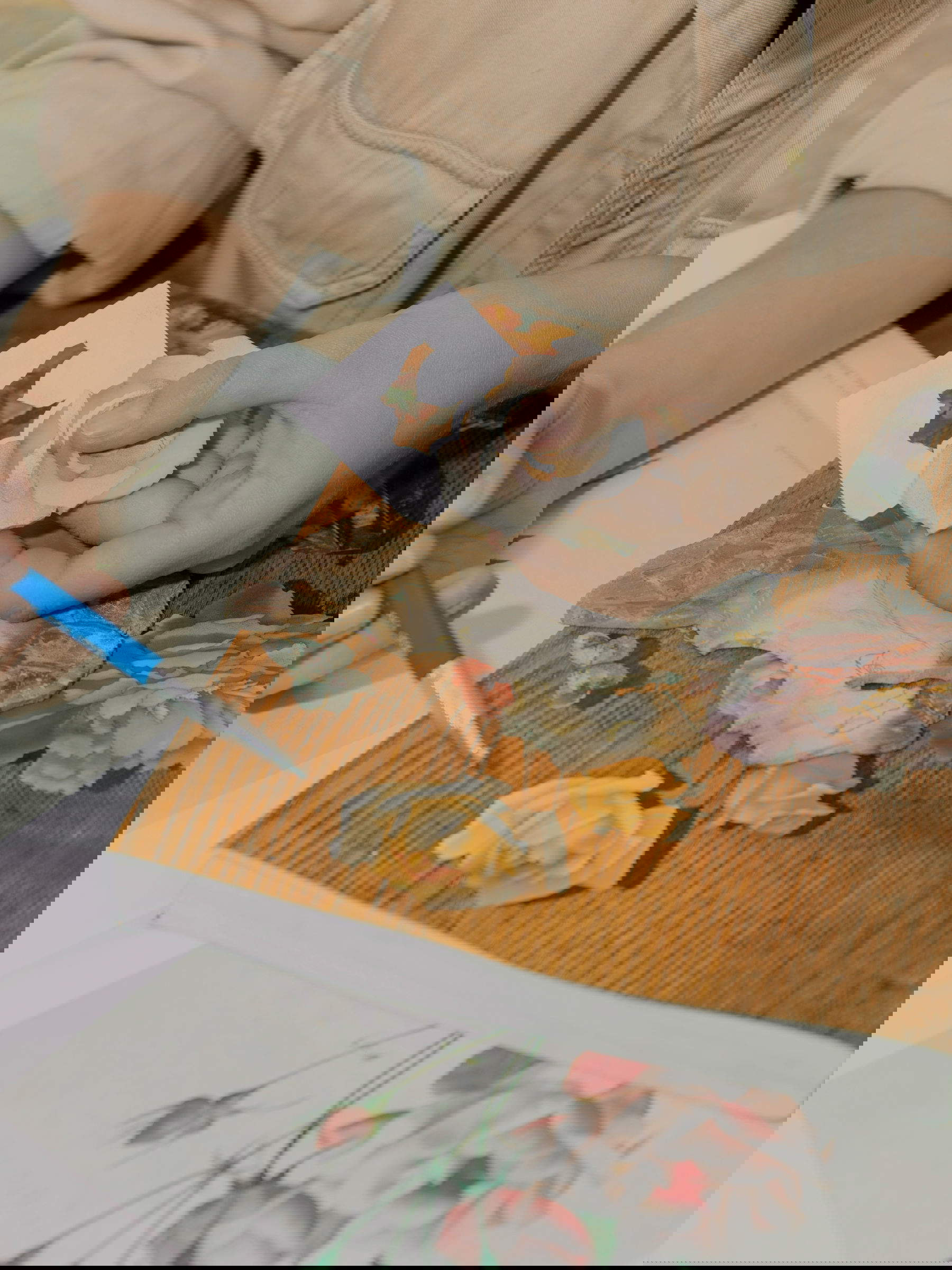 Atelier Terre, travail en cours. Photo : © Nicolo Panzeri