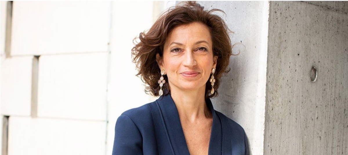 Le directeur général de l'organisation, Audrey Azoulay