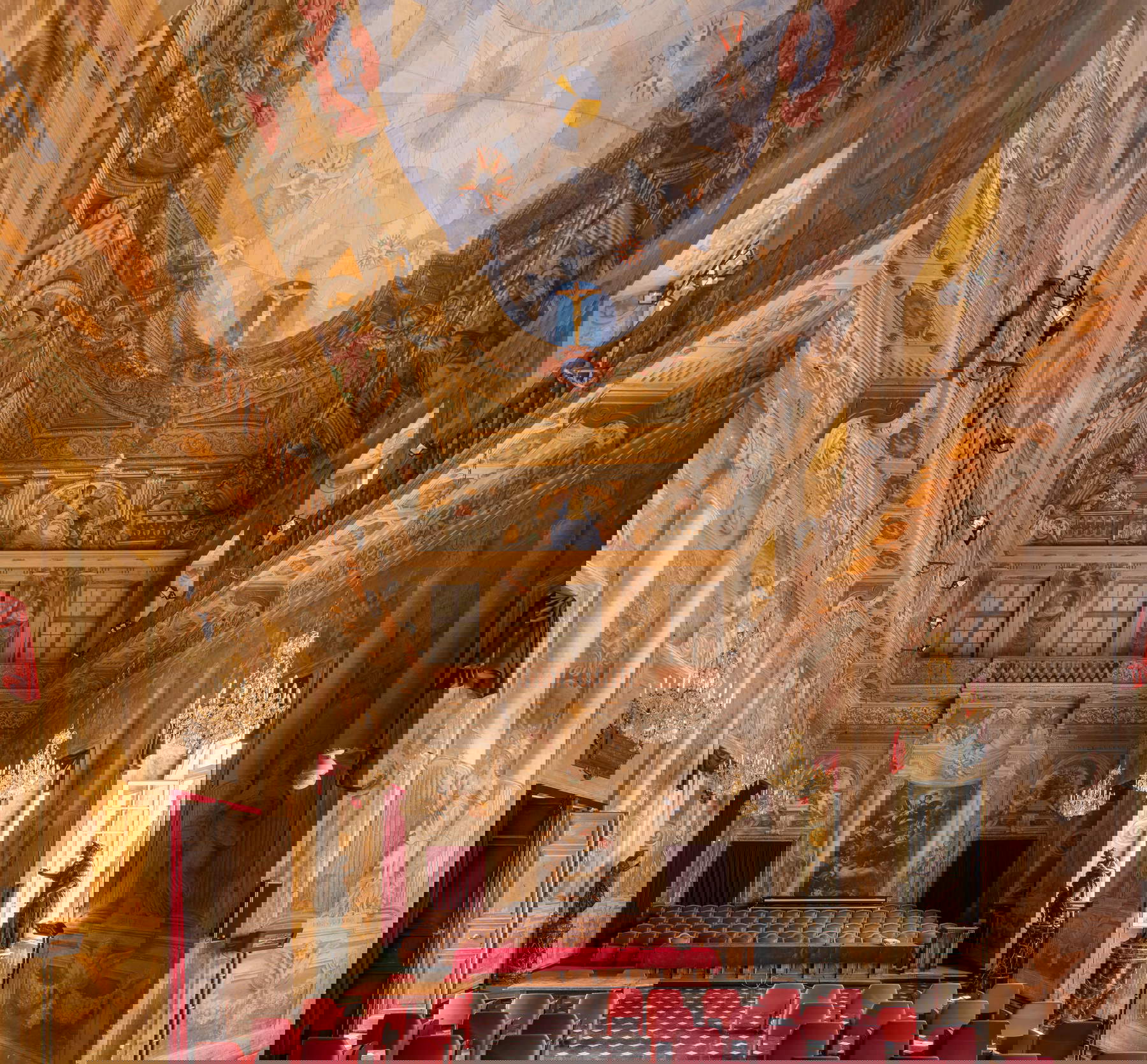 Palacio del Ateneo, Aula Magna de la Universidad de Génova - Ex Colegio de la Compañía de Jesús