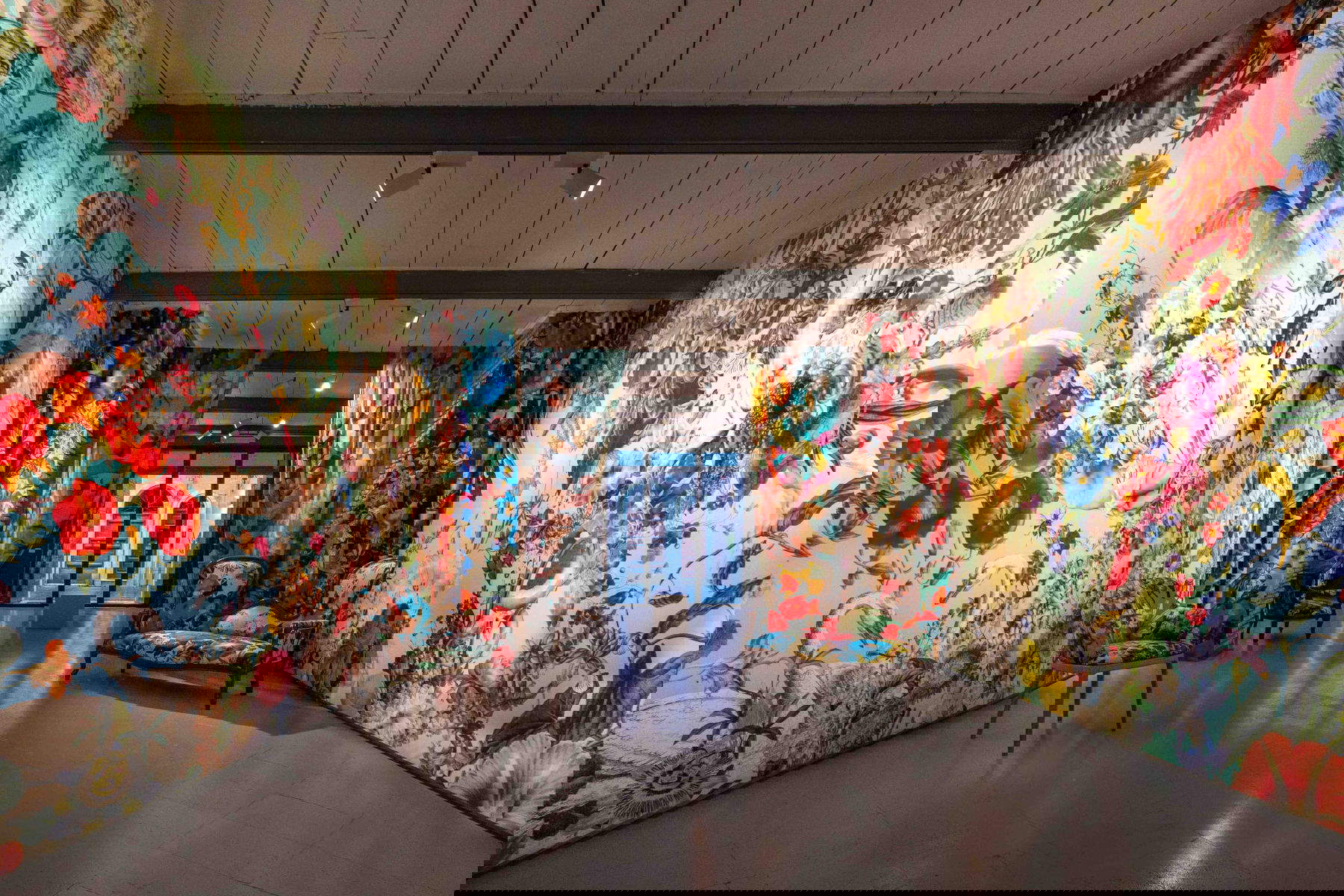 Austin Young, Beauty !, vue de l'installation (2025 ; Rome, Mucciaccia Gallery Project) Courtesy of Muccia Gallery Project. Photo : Dino Scumaci