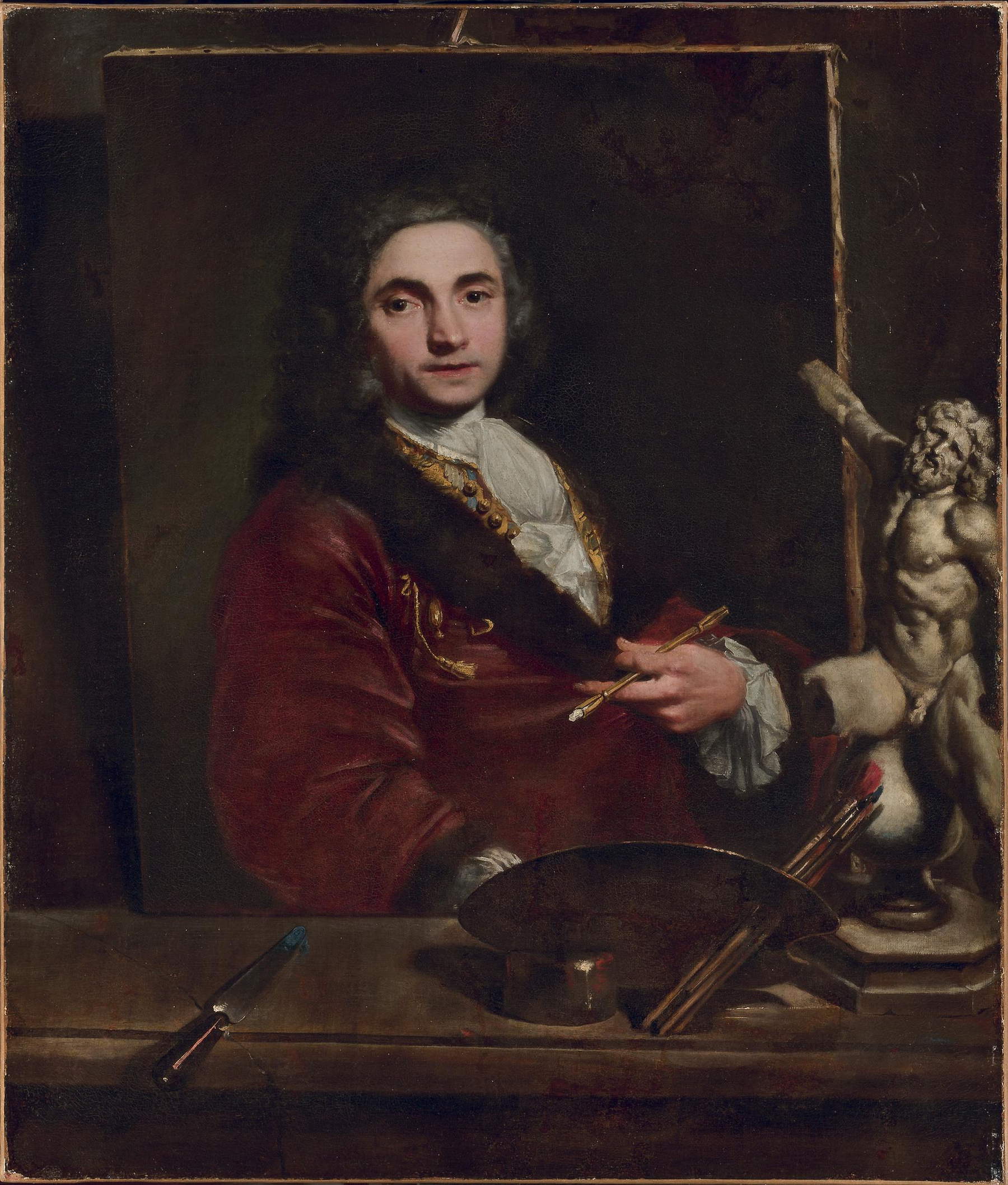 Bartolomeo Nazari, Autoritratto (1725-1730, olio su tela, 110,5 x 94 cm)