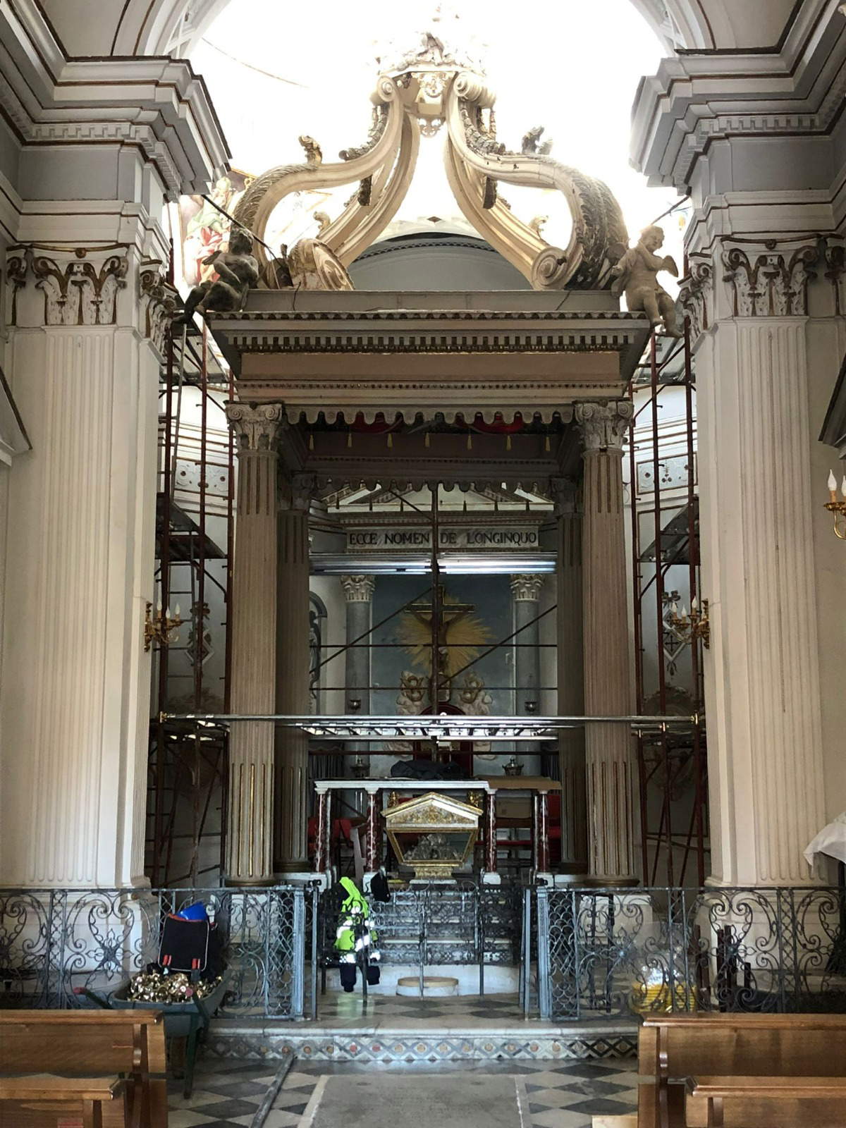 Canopée avant restauration