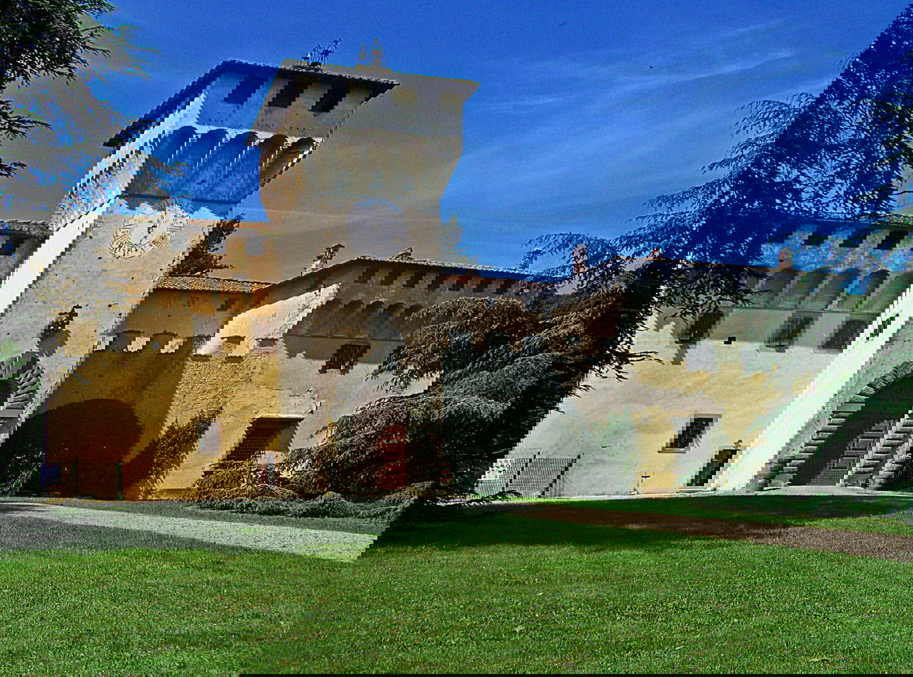 Barberino di Mugello, Villa medicea di Cafaggiolo. Foto: Wikimedia Commons &ndash; Massimilianogalardi